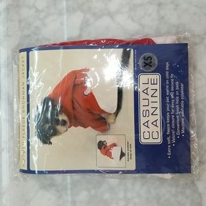 NWT Hooded Fleece Snowman Jacket for K9 X-Small